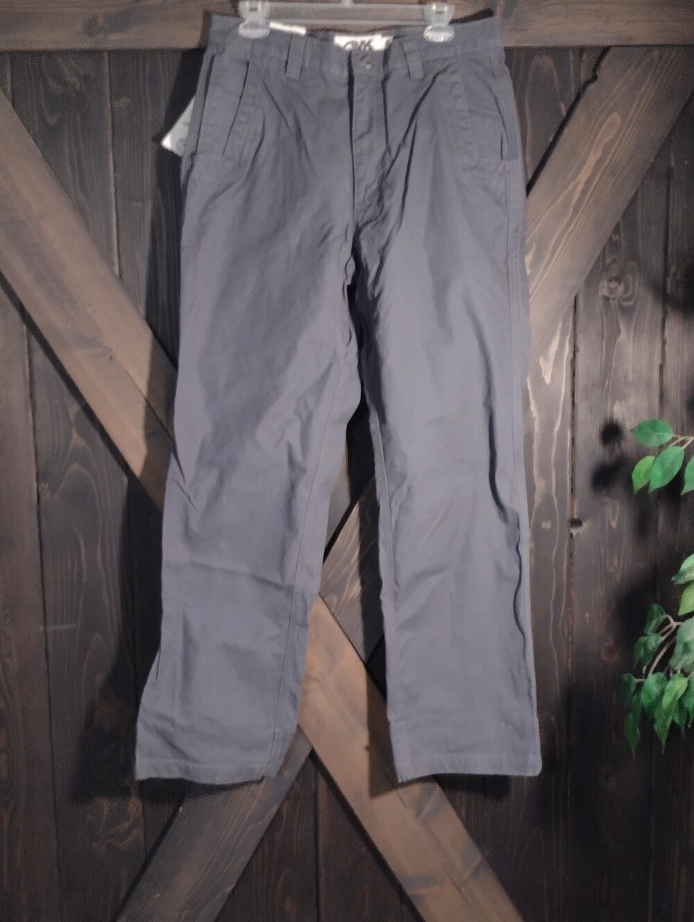 Mountain Khakis Men’s Grey Work Chinos Sz 34 X 32 NWT